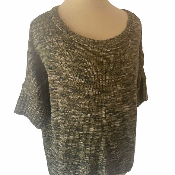 Eyelash Oversized Shades of Green Sweater - Picture 10 of 13